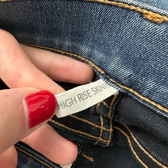 Rag & Bone High Rise Skinny Jeans Size 27 - Bedford - Picture 4 of 5